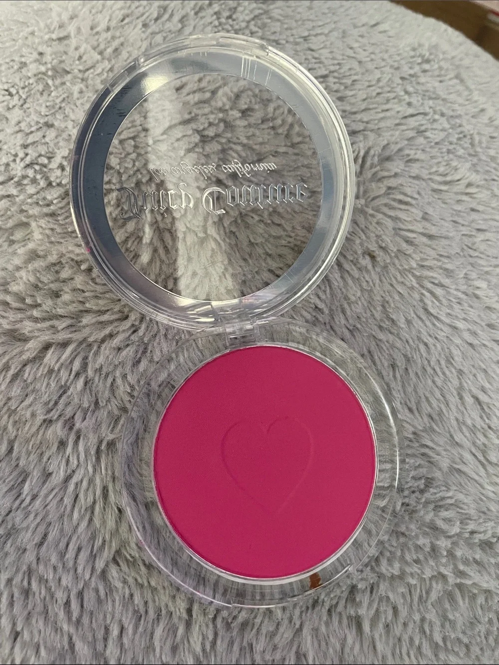 Juicy Couture Rose Pink Cream Blush with Gold Trim